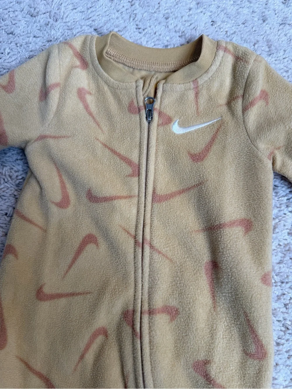 Nike Baby Gender Neutral Fleece Footie